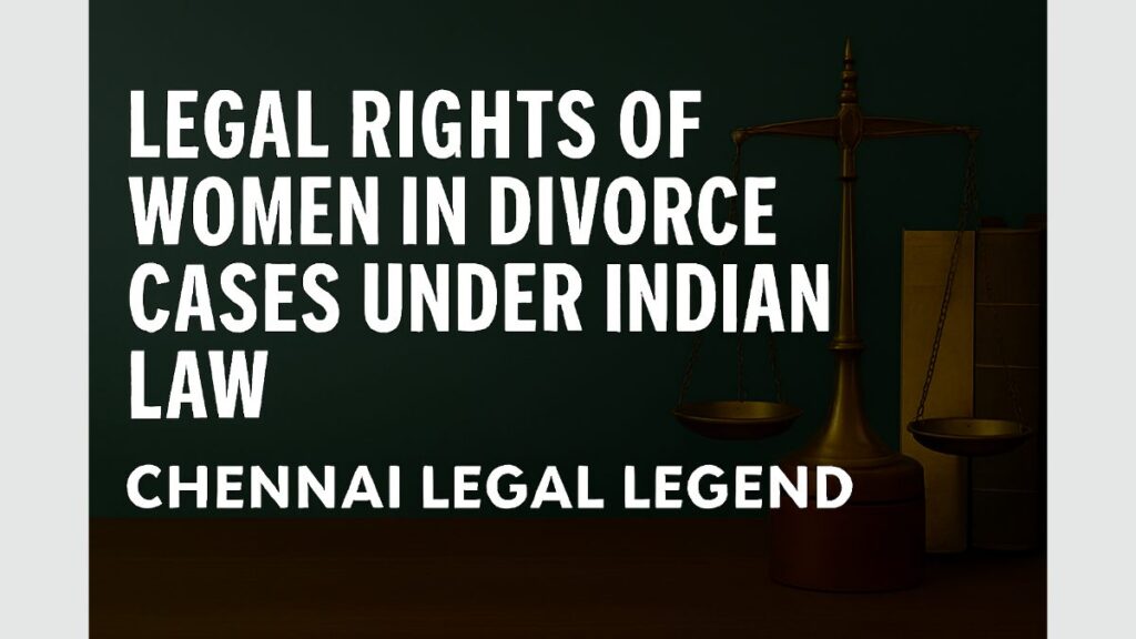 Legal Rights of Women in Divorce Cases Under Indian Law