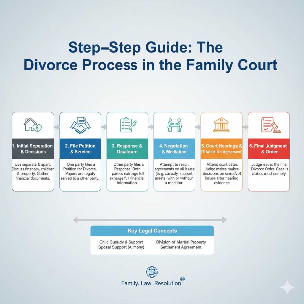 Step-by-Step Guide: The Divorce Process in the Family Court