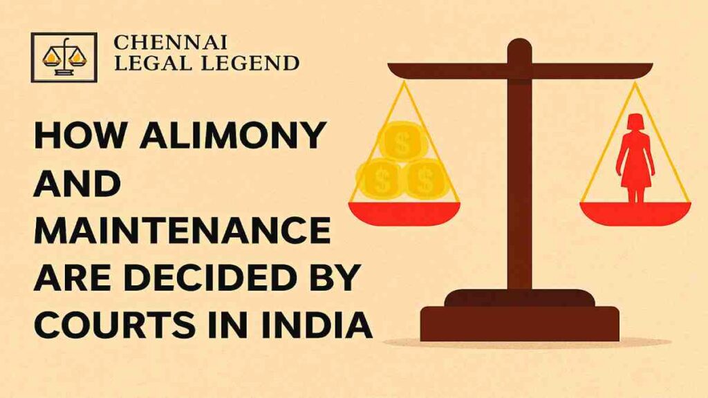 How Alimony and Maintenance Are Decided by Courts in India