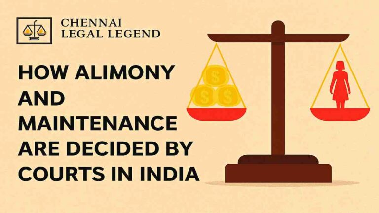 How Alimony and Maintenance Are Decided by Courts in India