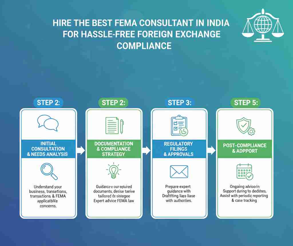 Hire the Best FEMA Consultant in India for Hassle-Free Foreign Exchange Compliance