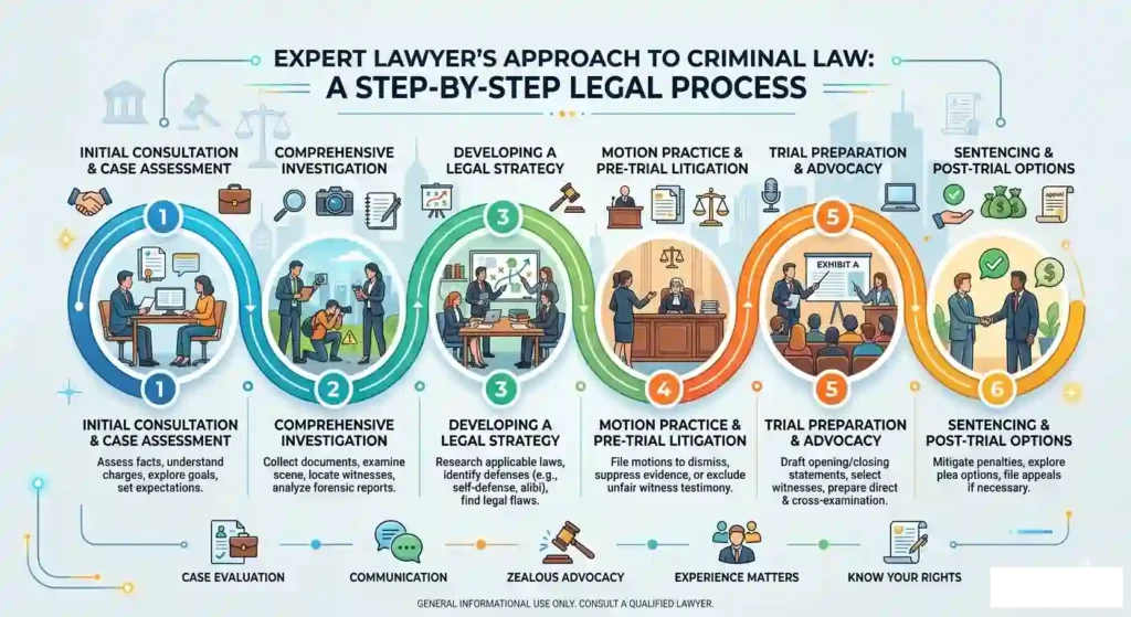 Expert Lawyer's Approach to Criminal Law